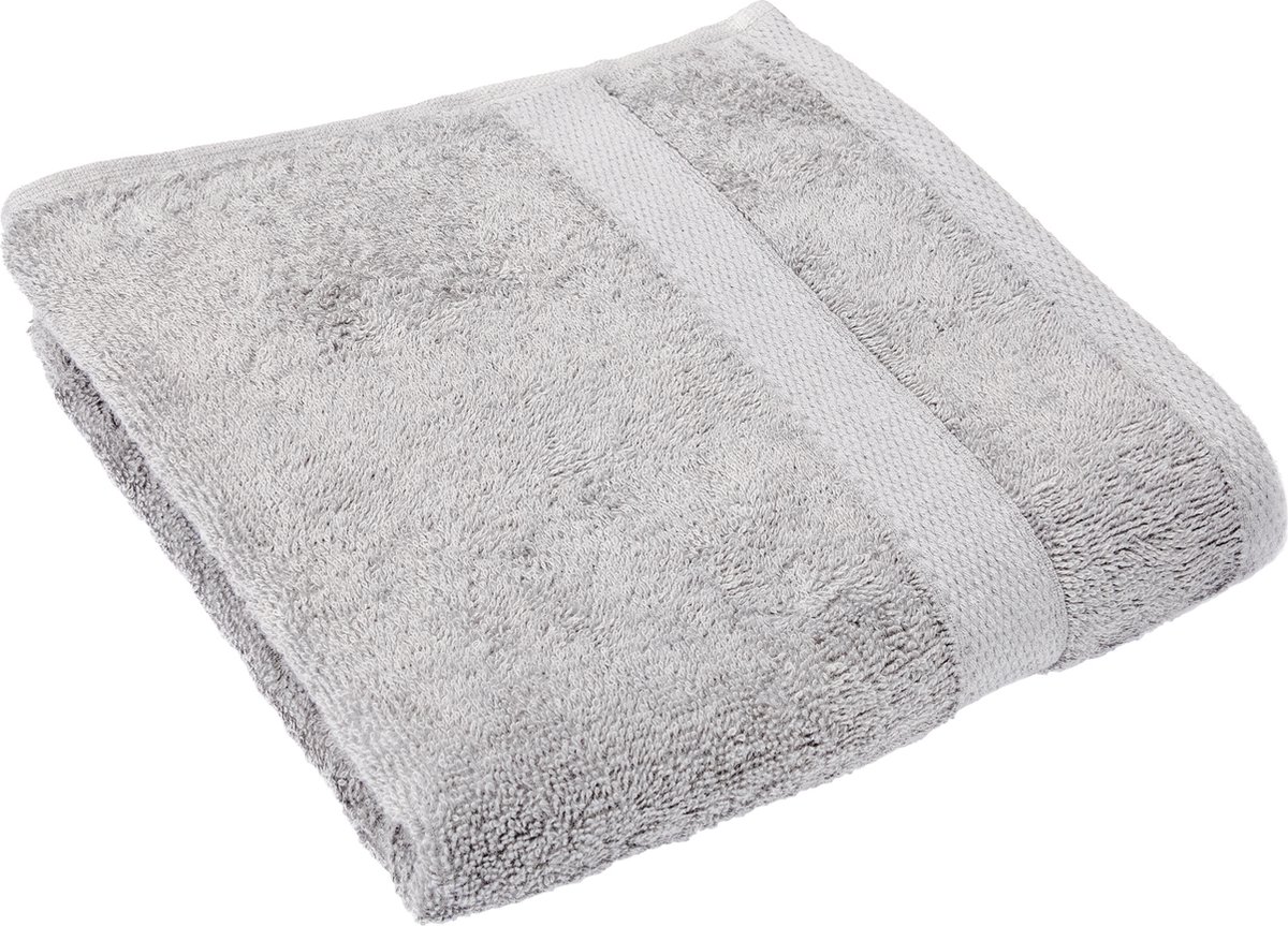Badlaken - 100x150 cm - Licht Grijs - 450gr/m² - Extra zacht