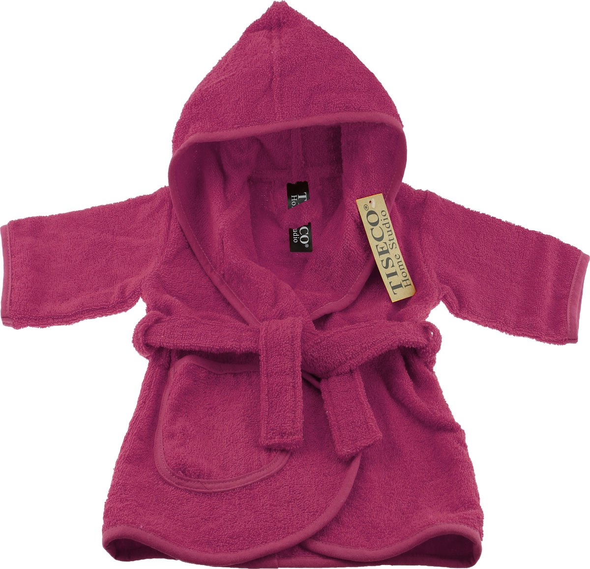 Baby badjas uni - 2-4 jaar, fuchsia