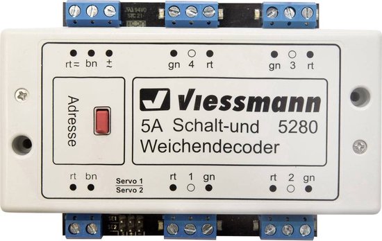 Foto: Viessmann modelltechnik 5280 schakel en wisseldecoder module