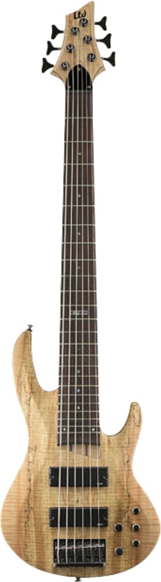 ESP LTD B-206SM NS Natural Satin - Elektrische basgitaar