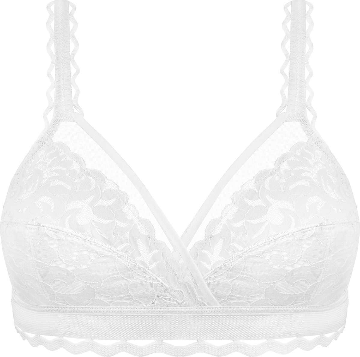 Playtex Classic Lace Support Recycled Dames Beha - Wit - Maat D100
