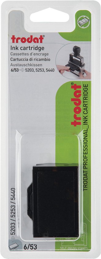 Trodat coussin de remplacement noir pour punch 5440 / 5440L / 5203