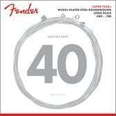 Fender Strings Super 7250 L 40-100 nikkel Pl., Roenw. Longscale - Snarenset voor 4-string basgitaar