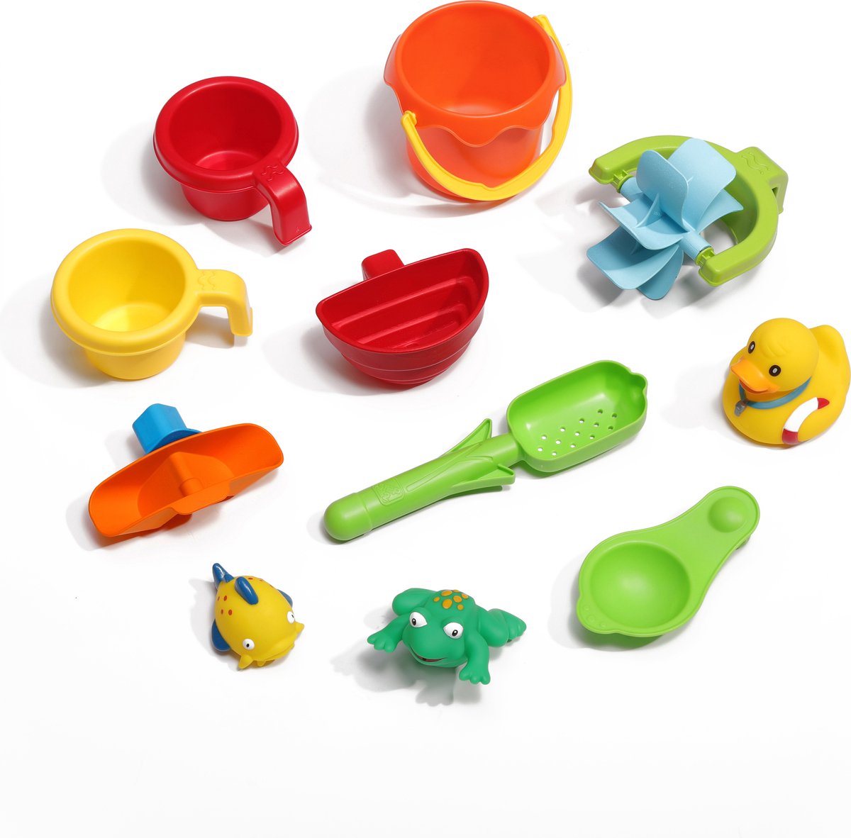 Step2 Double Showers Splash Watertafel - Incl. 11-delige accessoireset - - Waterspeelgoed voor kind - Activiteitentafel met water voor de tuin / buiten — afbeelding 3