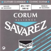 Savarez K-Git. snaren 500AJ Corum Carbon, High Tension - Klassieke gitaarsnaren