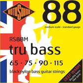 Rotosound Bass Saiten RS88M, 4er 65-115 True Bass 88, MEDIUM Scale - Snarenset voor 4-string basgitaar