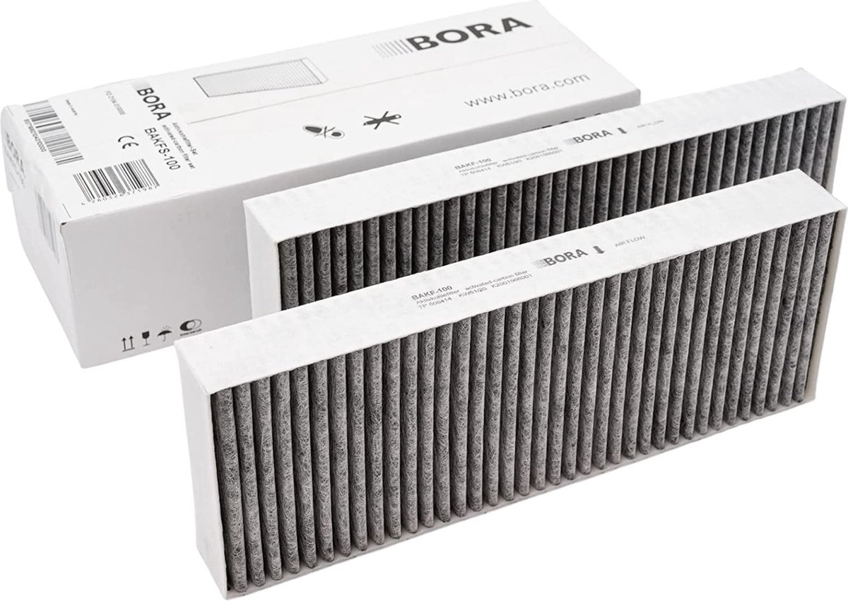Bora Basic BAKFS Active-koolfilterset koolstoffliter - Origineel BORA Product
