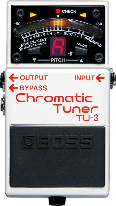 Foto: Boss tu 3 gitaar tuner