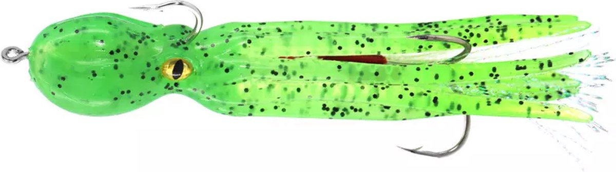 Kunstaas Inktvis Groen - 11cm