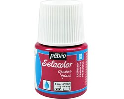 Pebeo setacolor opaque - 81 raspberry 45 ml