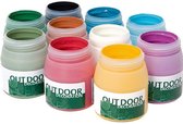Decoratieverf - Buitenverf - Diverse Kleuren - Outdoor Verf - 10x250 ml