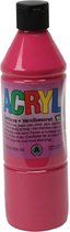 Peinture acrylique - Rouge primaire - ACRYLIQUE - 500 ml