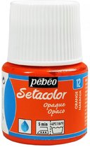 Textielverf - Pebeo Setacolor Opaque - 12 orange - 45 ml