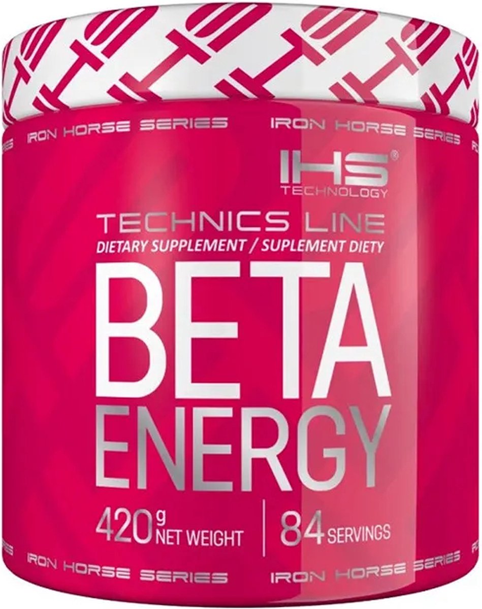 IHS Technology - Smakeloos Beta Alanine Met magnesium en vit B - Beta Energy - 420g - 84 porties