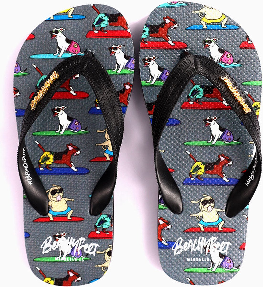 BeachyFeet® - Surf Dawg - Kids Flip Flops