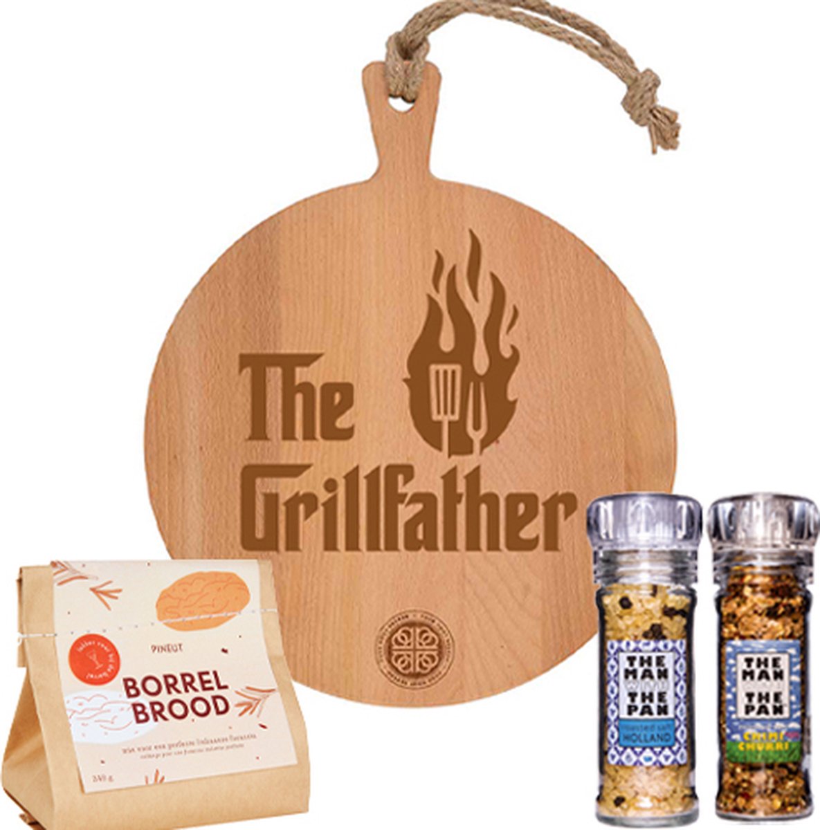 Cadeaupakket 'The Grillfather'