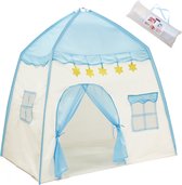 Blauw Speeltent XL - Tent - Kindertent - Speelgoedtent voor Binnen en Buiten