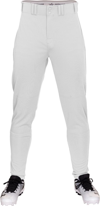 Alleson Athletic - Pantalon de baseball - Crush - Baseball - Homme - Polyester - Tapered - Wit - X-Large