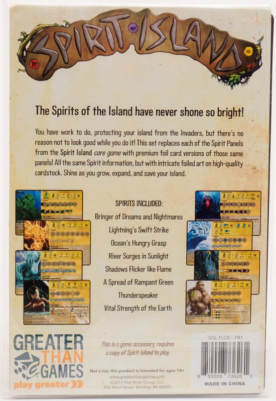 Afbeelding van het spel Spirit Island: Premium Foil Spirit Panels