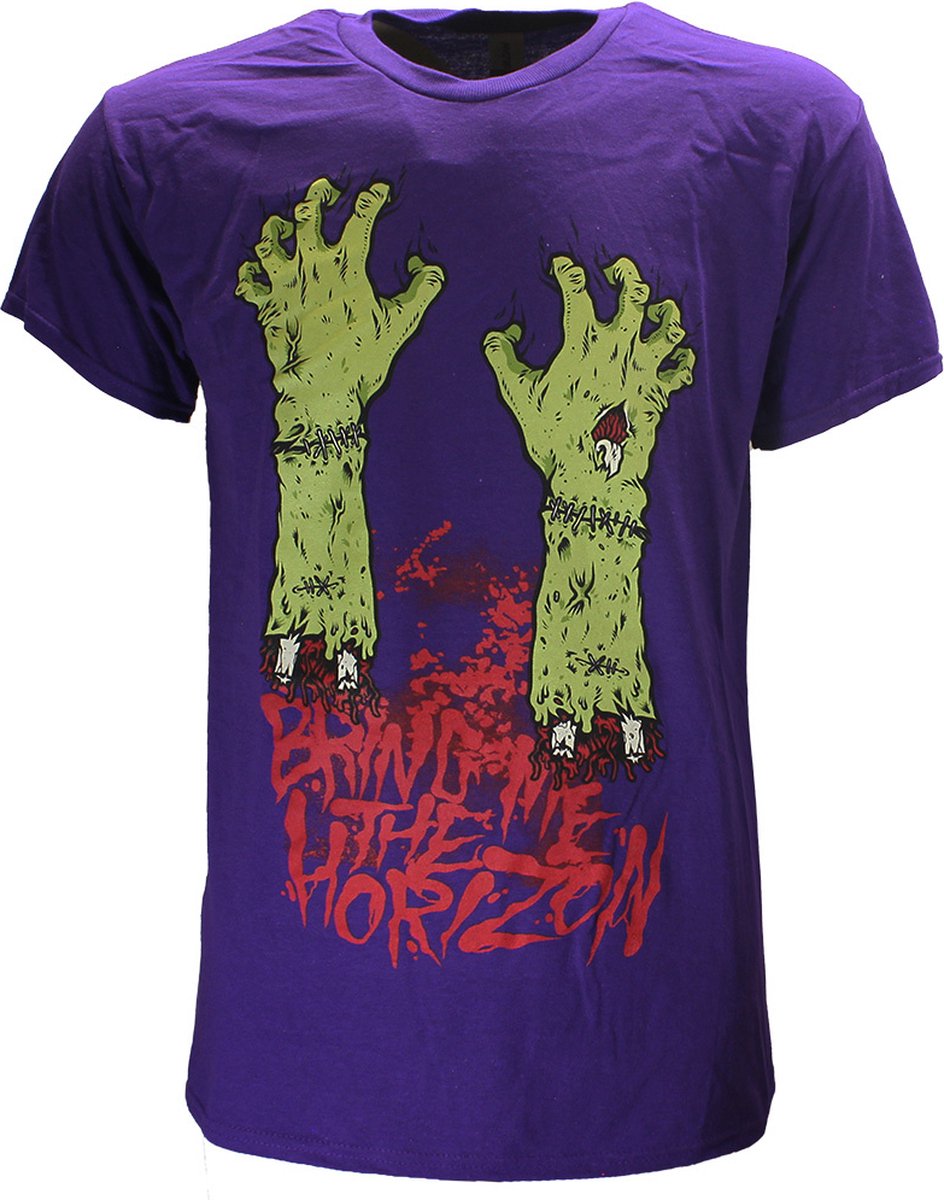 Bring Me The Horizon Zombie Hands T-Shirt - Officiële Merchandise - L