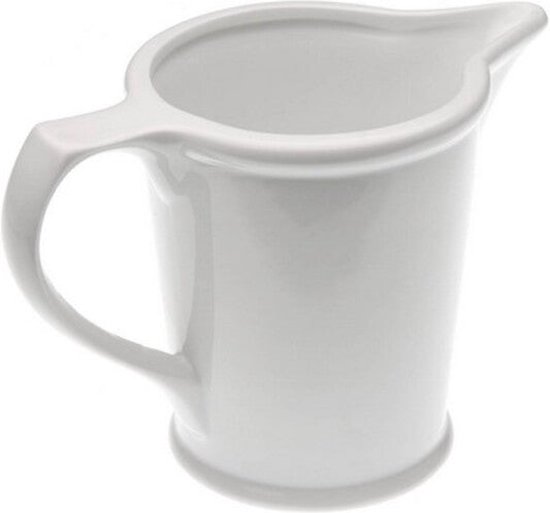 Melkbeker Wit Porselein