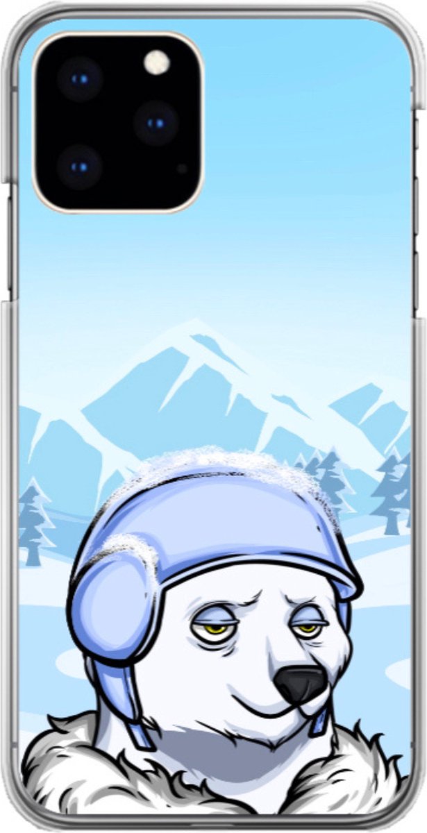 Phonegoat NFT Art iPhone 11 Pro Case Bear x Cold