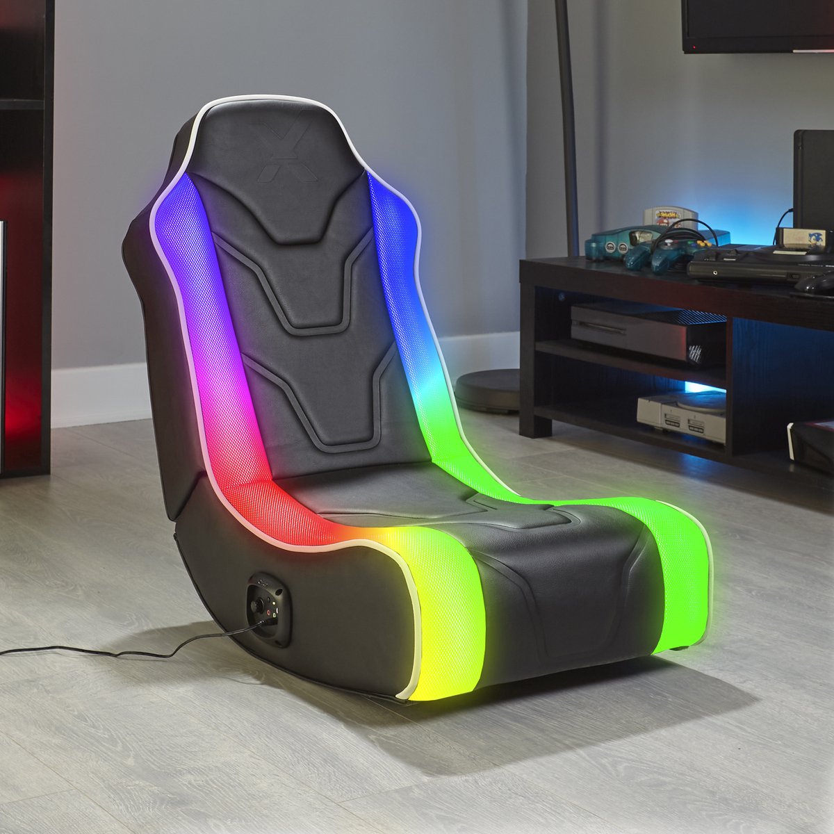 X-Rocker Chimera RGB Gamestoel - Zwart
