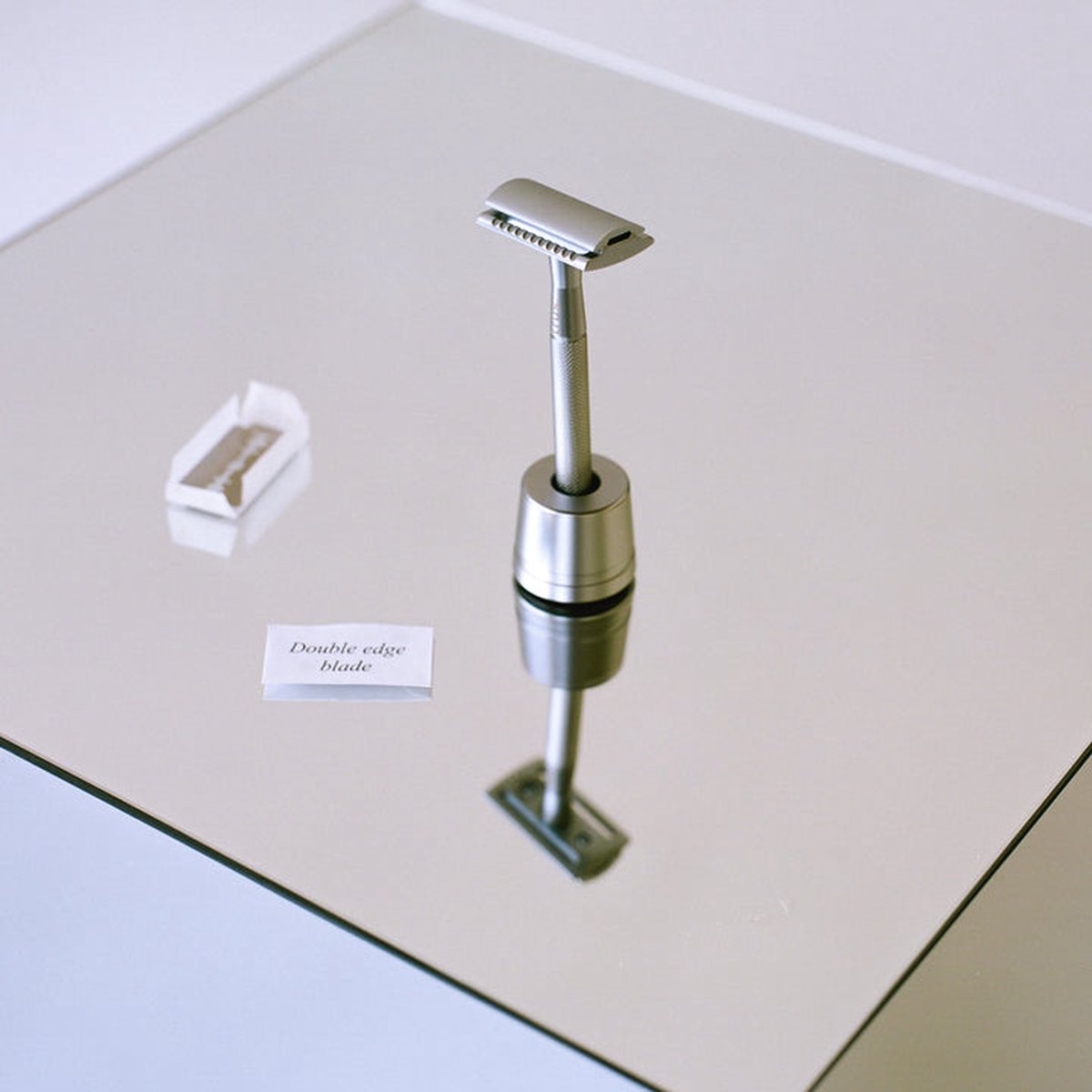Safety Razor Zilver - trus. - 5 scheermesjes voor vrouwen - Double Edge Single Blade - Zero Waste - Duurzaam Scheren - Plasticvrij