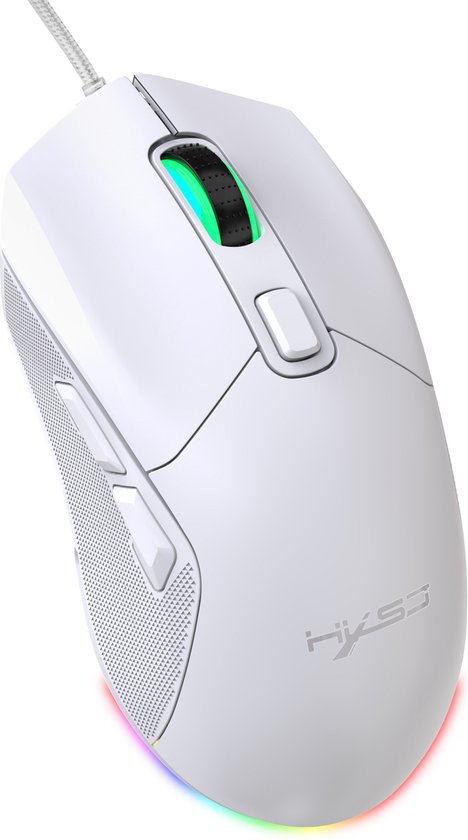 HXSJ S700 USB Gaming Mouse RGB Rétroéclairage 10 boutons Programmation  Souris filaires
