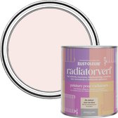 Rust-Oleum Roze Radiatorverf Zijdeglans - Porselein Roze 750ml