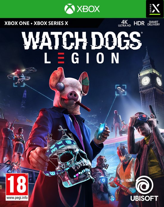 behandeling douche ongebruikt Watch Dogs Legion Videogame - Actie - Xbox One & Xbox Series X Game | Games  | bol.com