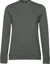 Sweater 'French Terry/Women' B&C Collectie maat L Millennial Khaki