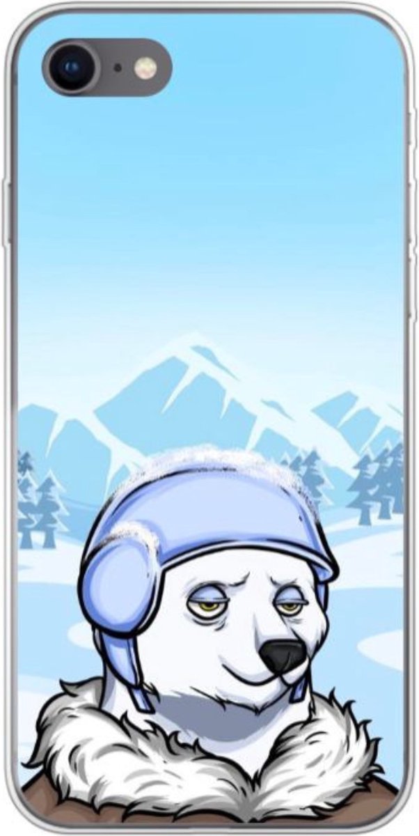 Phonegoat NFT Art iPhone SE 2020 Case Bear x Cold