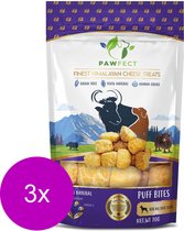3x70 gr Pawfect chew puff bites hondensnack
