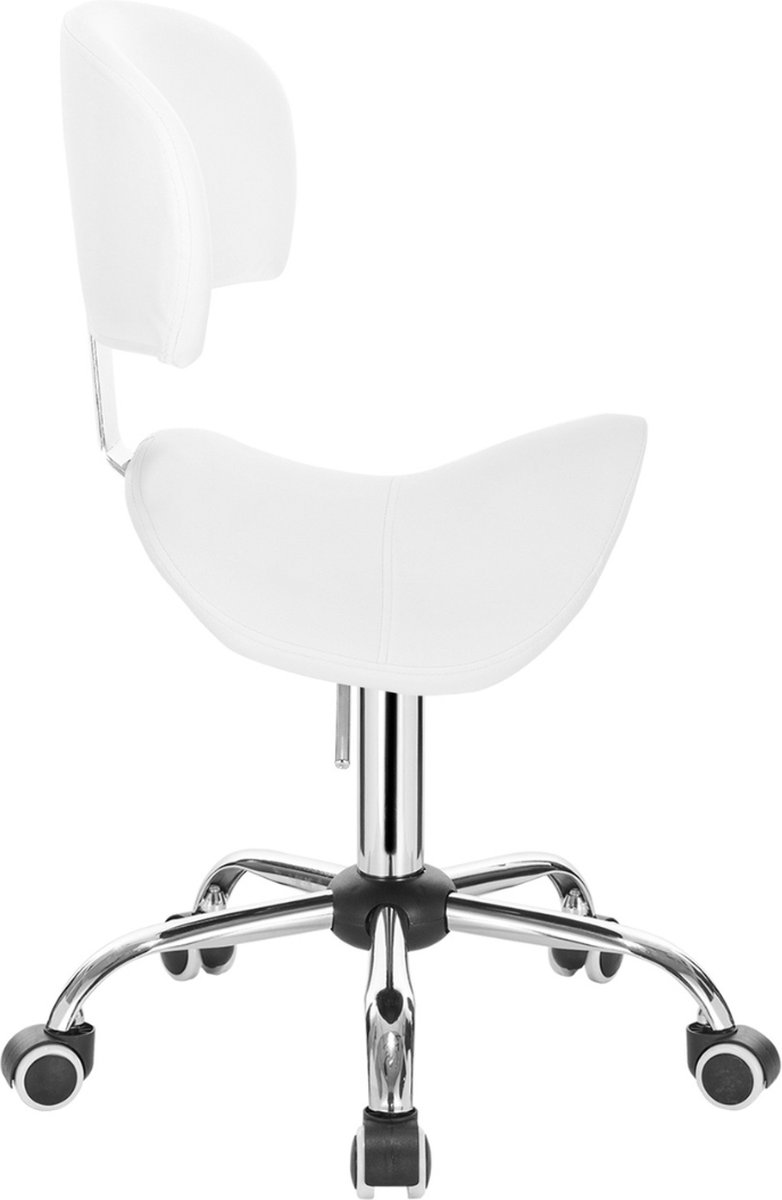 Zadelkruk met Rugleuning 6001 Grijs | Ergonomisch
