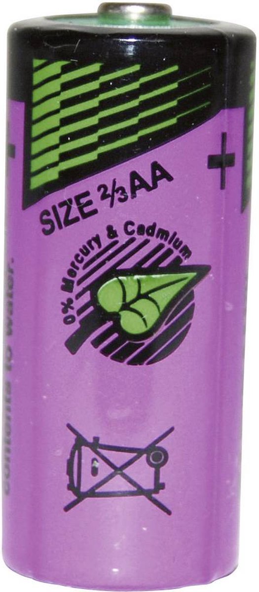 Tadiran Batteries SL 761 S Speciale batterij 2/3 AA Lithium 3.6 V 1500 mAh 1 stuk(s)