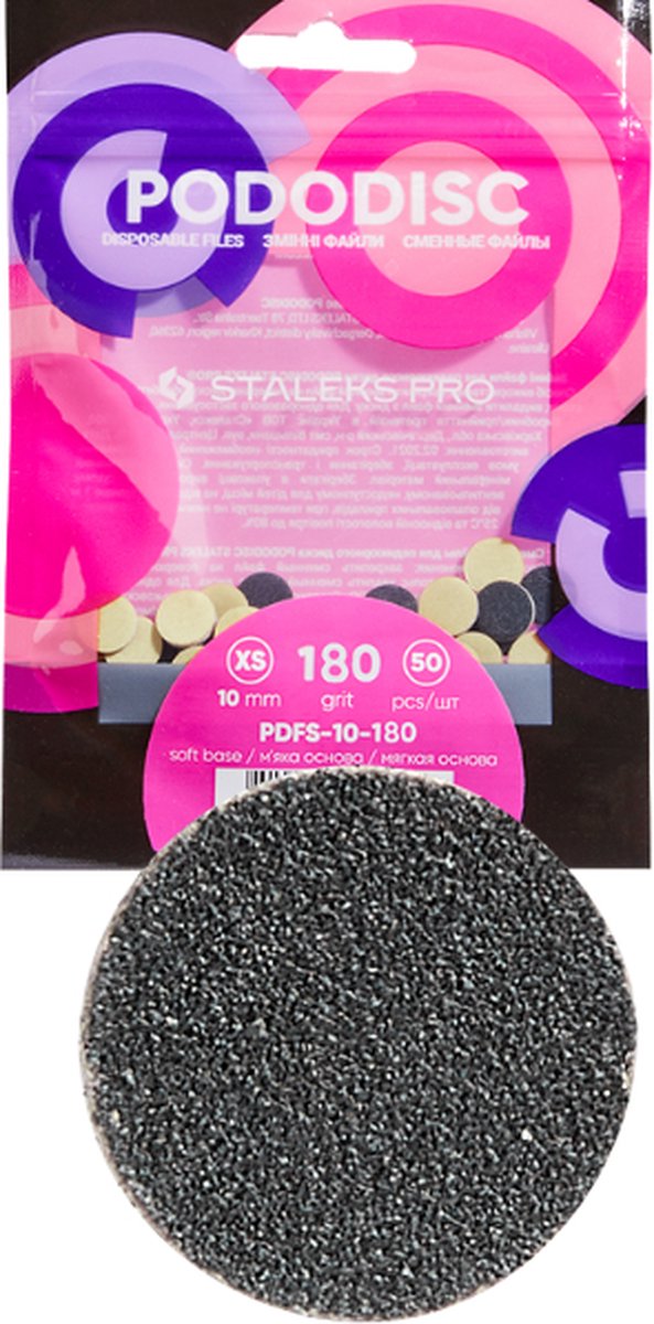 Goedkoopste Staleks Pododisc – XSmall (10mm diameter) - 180 grit