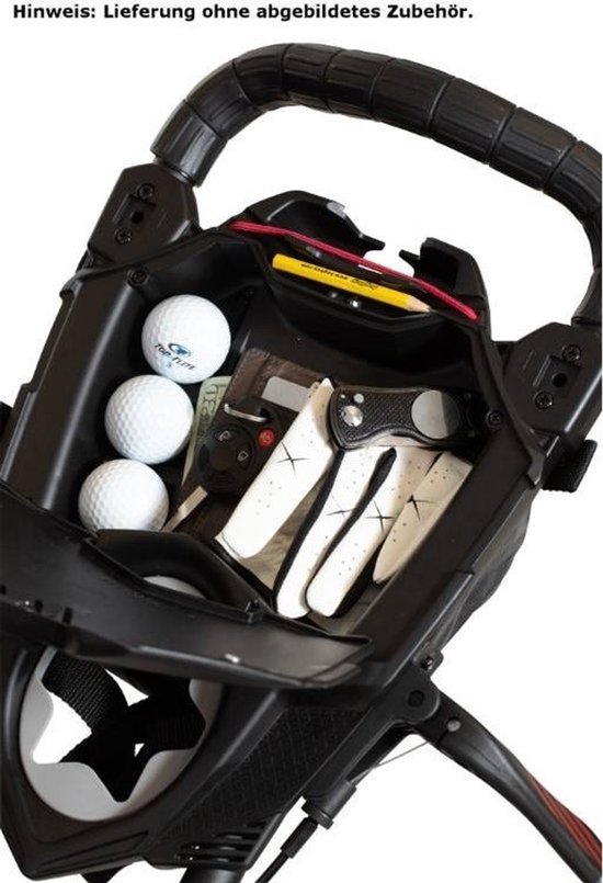 Bagboy Nitron Golftrolley - Zwart — afbeelding 5
