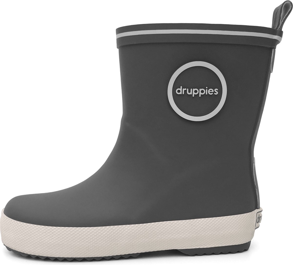 Druppies Regenlaarzen Kinderen - Fashion Boot - Grijs - Maat 35