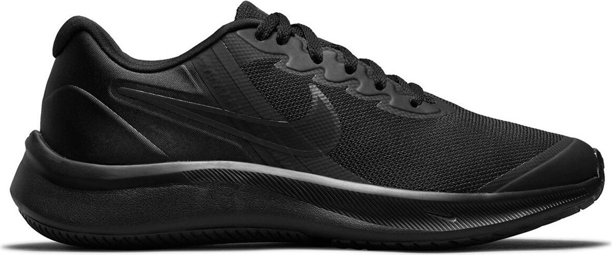 Nike Star Runner 3 GS Zwarte Sneakers-35 5