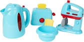 Speelgoed Keukenapparaten - 3 Delig - Mixer, Broodrooster & Waterkoker - Vanaf 3 Jaar