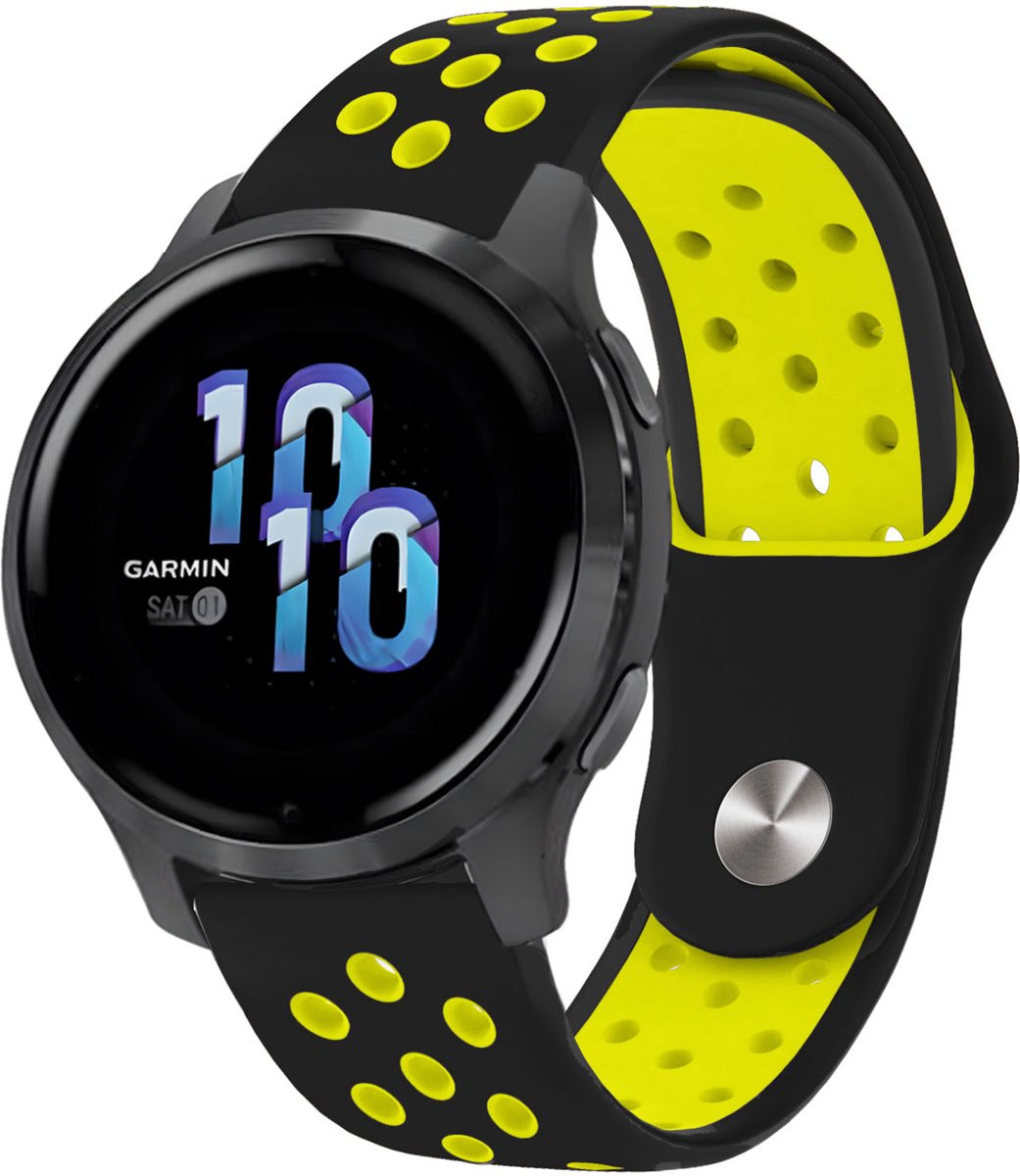 iMoshion Bracelet silicone pour le Garmin Fenix 6 / 6 Pro - Noir