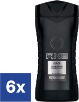 Axe Men Douchegel Black - 6 x 250 ml