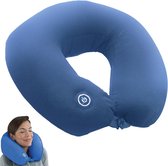 Oreiller de voyage - U-Shape Neck pillow soft- Couleur Blauw