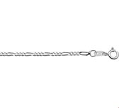 Zilveren Armband figaro 2 1001890 19 cm