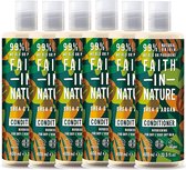 Faith in Nature - Shea & Argan Conditioner - 400ml - 6 Pak - Voordeelverpakking