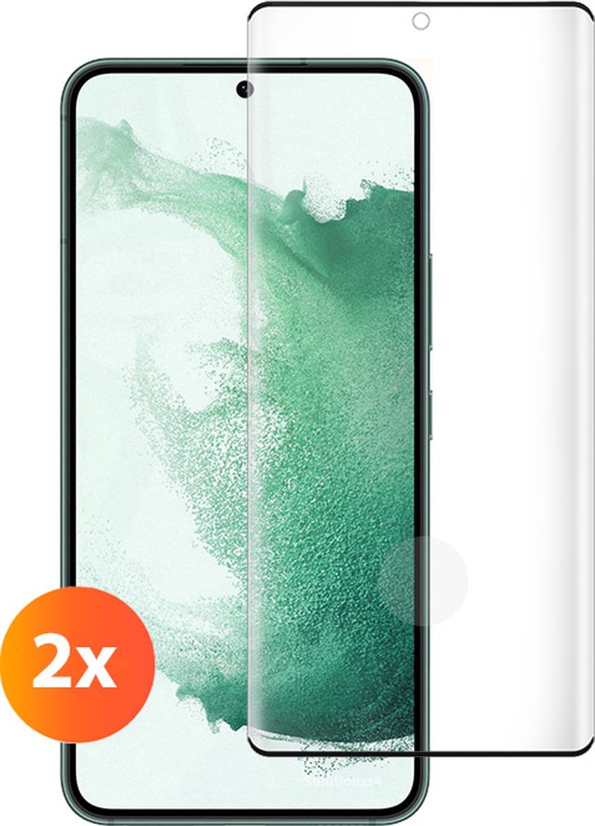 Galaxy S22+ screenprotector – Samsung Galaxy S22 plus screenprotector – Tempered glass S22+ – 2 pack