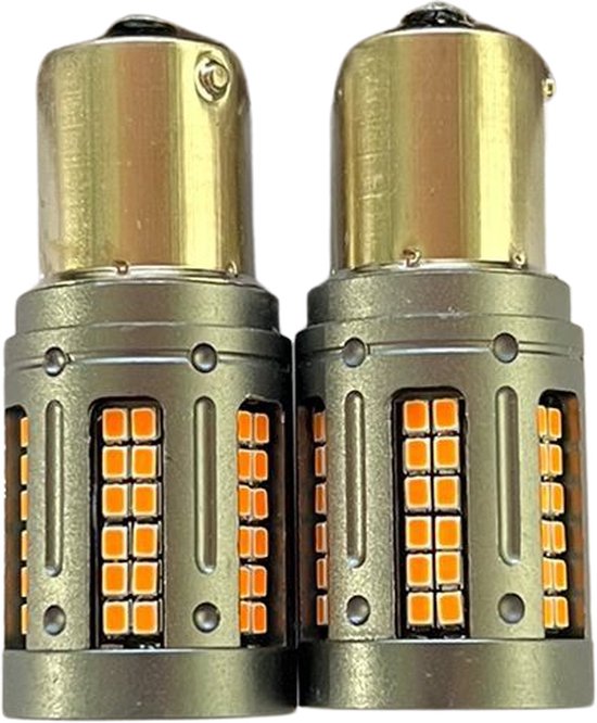 BAU15S PY21W LED Lampen CANBUS Foutloos Geen Hyper Knipperen Extreem