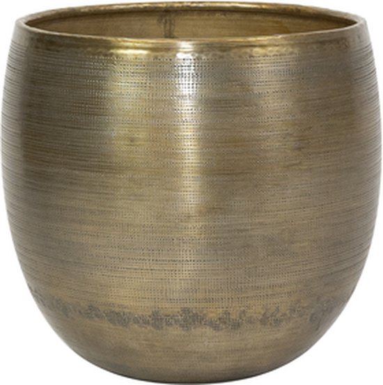 Ter Steege Bloempot Groen D 27 Cm H 25 Cm - Moderne Decoratieve Pot