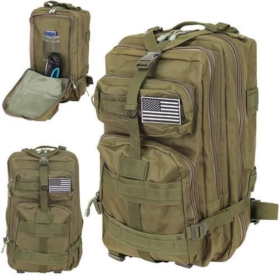 Robas fort sac à dos militaire étanche et résistant à l'usure 40 litres |  bol.com